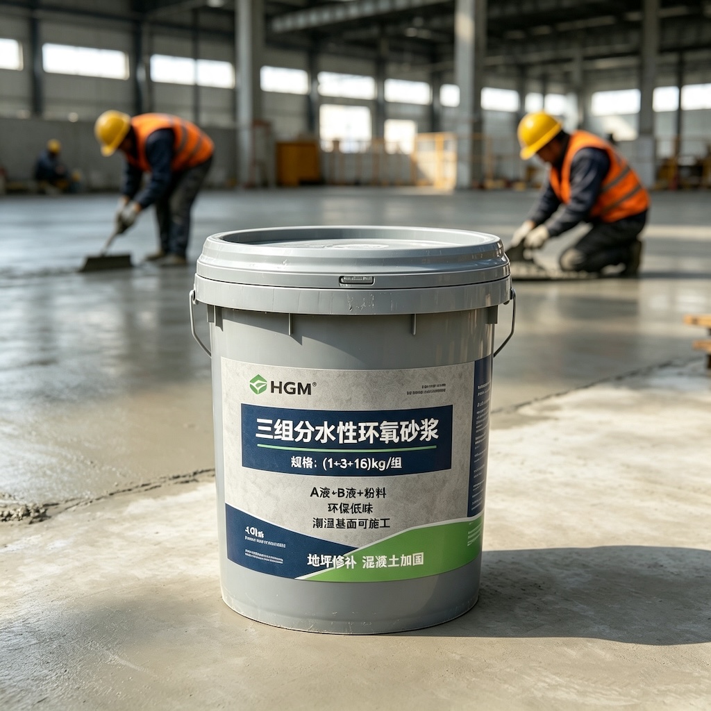 昌邑三组份水性环氧砂浆